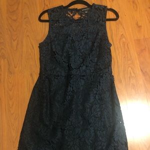 Navy Blue lace dress